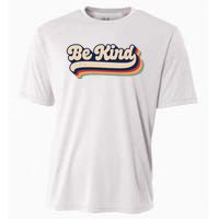 Be Kind Women Positive Inspirational Kindness Retro Vintage Cooling Performance Crew T-Shirt