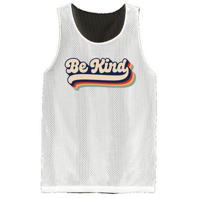 Be Kind Women Positive Inspirational Kindness Retro Vintage Mesh Reversible Basketball Jersey Tank