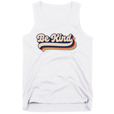 Be Kind Women Positive Inspirational Kindness Retro Vintage Tank Top