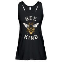 Be Kind Women Inspirational Kindness Cute Funny Bee Graphic Ladies Essential Flowy Tank