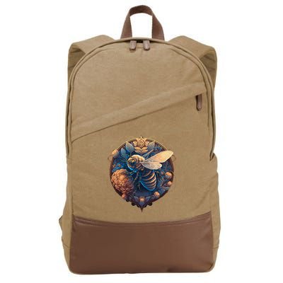 Bee kind Whisperer Beekeeper Honey Save The Bees Cute  Cotton Canvas Backpack