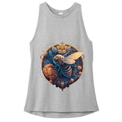 Bee kind Whisperer Beekeeper Honey Save The Bees Cute  Ladies PosiCharge Tri-Blend Wicking Tank
