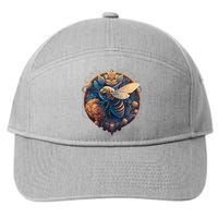 Bee kind Whisperer Beekeeper Honey Save The Bees Cute  7-Panel Snapback Hat