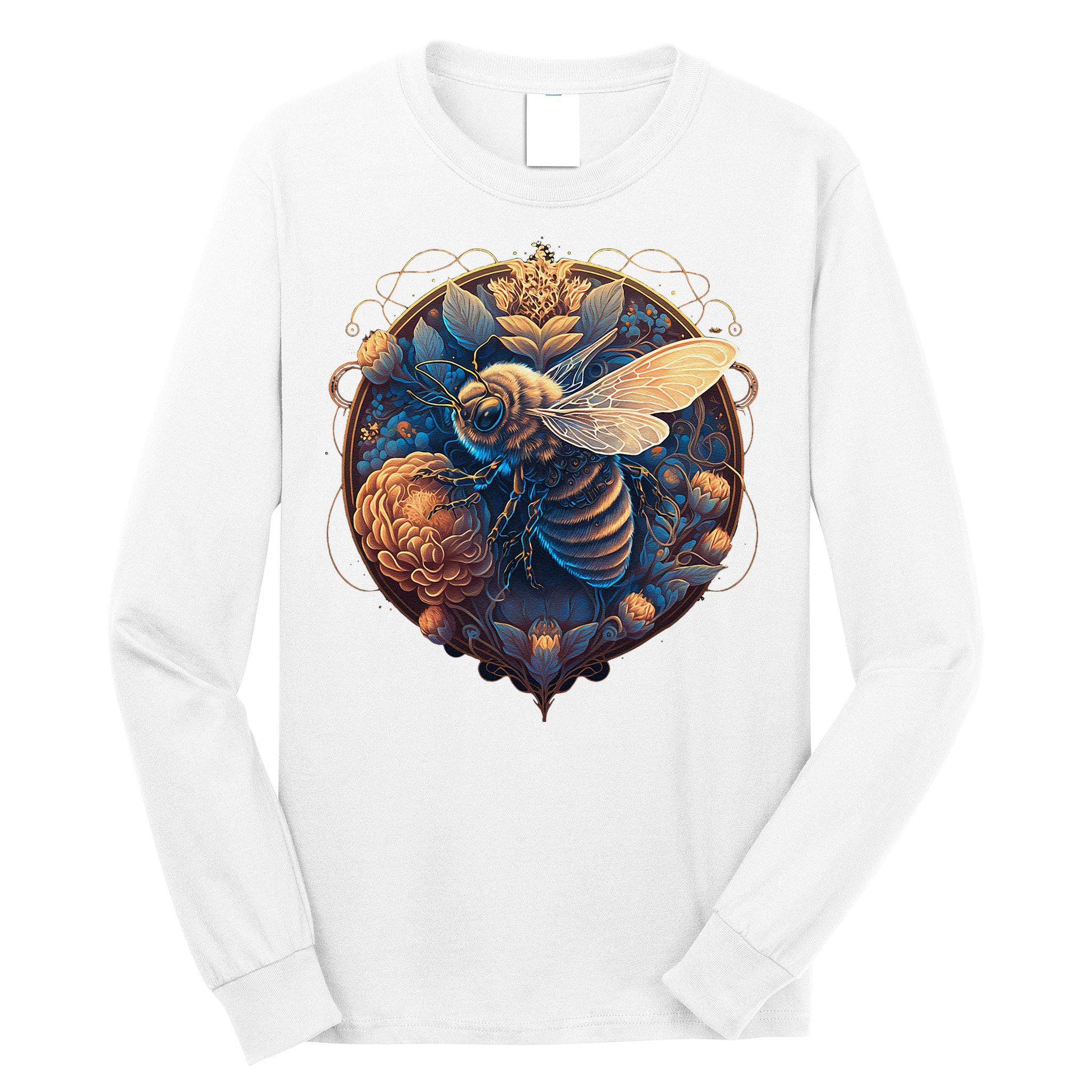 Bee kind Whisperer Beekeeper Honey Save The Bees Cute  Long Sleeve Shirt