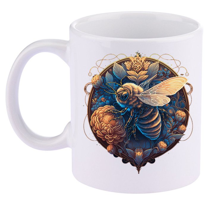 Bee kind Whisperer Beekeeper Honey Save The Bees Cute  11oz C Handle Ceramic Mug