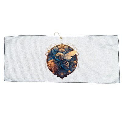 Bee kind Whisperer Beekeeper Honey Save The Bees Cute  Large Microfiber Waffle Golf Towel