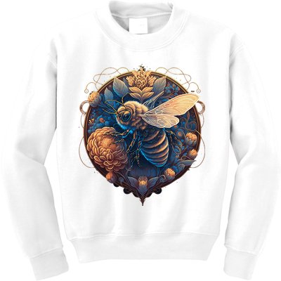 Bee kind Whisperer Beekeeper Honey Save The Bees Cute  Kids Sweatshirt