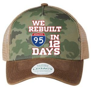 Ben Kamens We Rebuilt Interstate 95 In 12 Days Legacy Tie Dye Trucker Hat