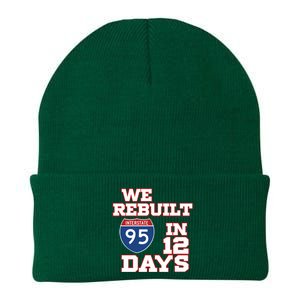 Ben Kamens We Rebuilt Interstate 95 In 12 Days Knit Cap Winter Beanie