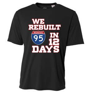 Ben Kamens We Rebuilt Interstate 95 In 12 Days Cooling Performance Crew T-Shirt