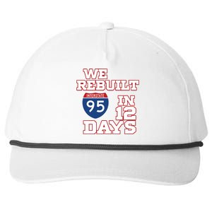 Ben Kamens We Rebuilt Interstate 95 In 12 Days Snapback Five-Panel Rope Hat