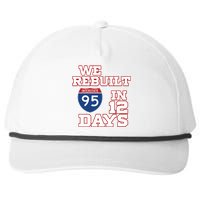 Ben Kamens We Rebuilt Interstate 95 In 12 Days Snapback Five-Panel Rope Hat