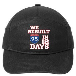 Ben Kamens We Rebuilt Interstate 95 In 12 Days 7-Panel Snapback Hat