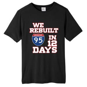 Ben Kamens We Rebuilt Interstate 95 In 12 Days Tall Fusion ChromaSoft Performance T-Shirt