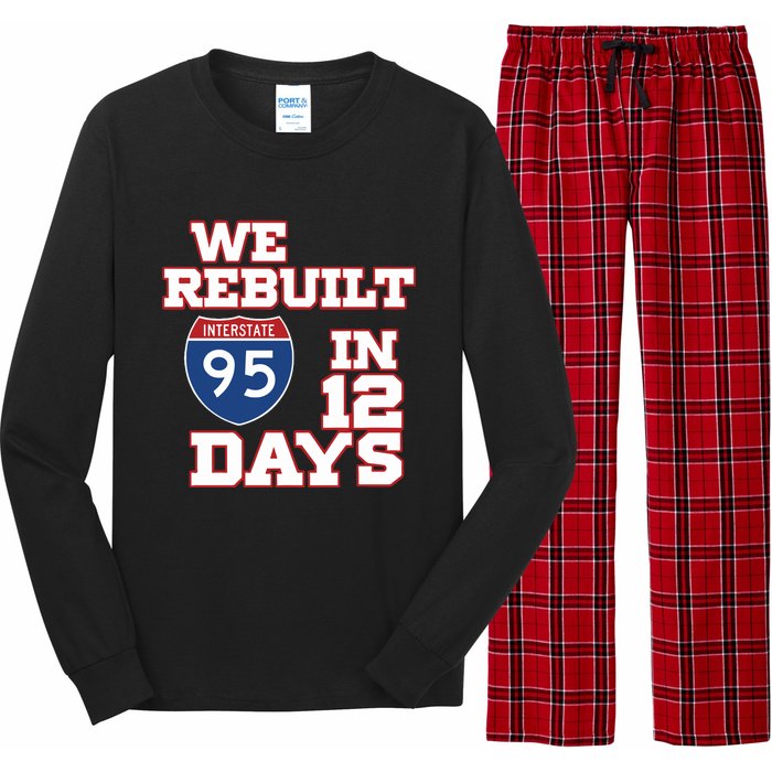 Ben Kamens We Rebuilt Interstate 95 In 12 Days Long Sleeve Pajama Set