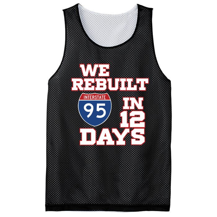 Ben Kamens We Rebuilt Interstate 95 In 12 Days Mesh Reversible Basketball Jersey Tank