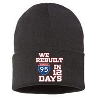 Ben Kamens We Rebuilt Interstate 95 In 12 Days Sustainable Knit Beanie