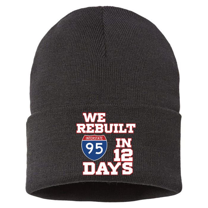 Ben Kamens We Rebuilt Interstate 95 In 12 Days Sustainable Knit Beanie