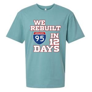 Ben Kamens We Rebuilt Interstate 95 In 12 Days Sueded Cloud Jersey T-Shirt