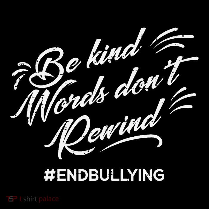 Be Kind Words Dont Rewind Orange Anti Bullying Unity Day Apron