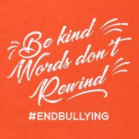 Be Kind Words Dont Rewind Orange Anti Bullying Unity Day 15oz Campfire Ceramic Mug