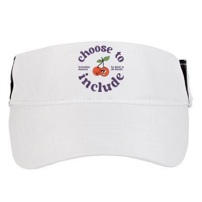 Be Kind Women Positive Inspirational Kindness Retro Vintage Adult Drive Performance Visor