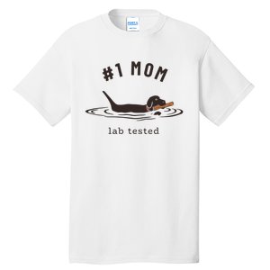 Black Lab 1 Mom Labrador Retriever Owner Mother's Day Tall T-Shirt