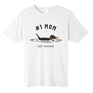 Black Lab 1 Mom Labrador Retriever Owner Mother's Day Tall Fusion ChromaSoft Performance T-Shirt