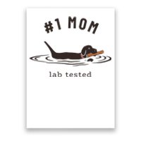 Black Lab 1 Mom Labrador Retriever Owner Mother's Day Poster