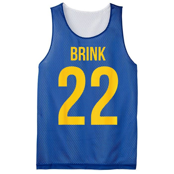 Brink La 22 Shirsey Los Angeles Basketball Mesh Reversible Basketball Jersey Tank