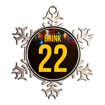 Brink La 22 Shirsey Los Angeles Basketball Metallic Star Ornament