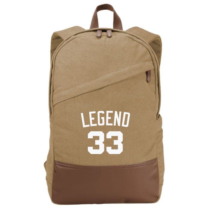 Boston Legend 33 Cotton Canvas Backpack