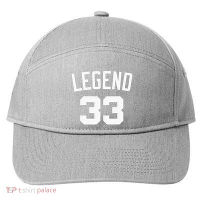 Boston Legend 33 7-Panel Snapback Hat