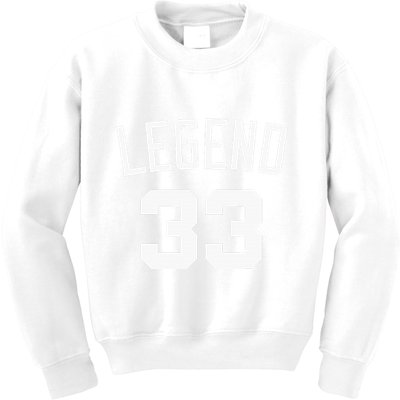 Boston Legend 33 Kids Sweatshirt