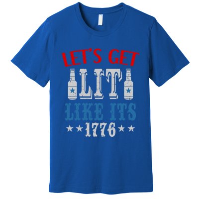 Beer Lover 4th Of July Tee Independence President's Day Cute Gift Premium T-Shirt