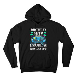 Birthday Level 5 Unlocked Gamer 5th Birthday Gift Hoodie