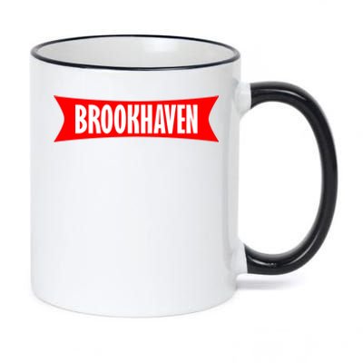 Brookhaven Logo 11oz Black Color Changing Mug