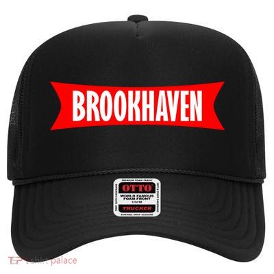 Brookhaven Logo High Crown Mesh Back Trucker Hat