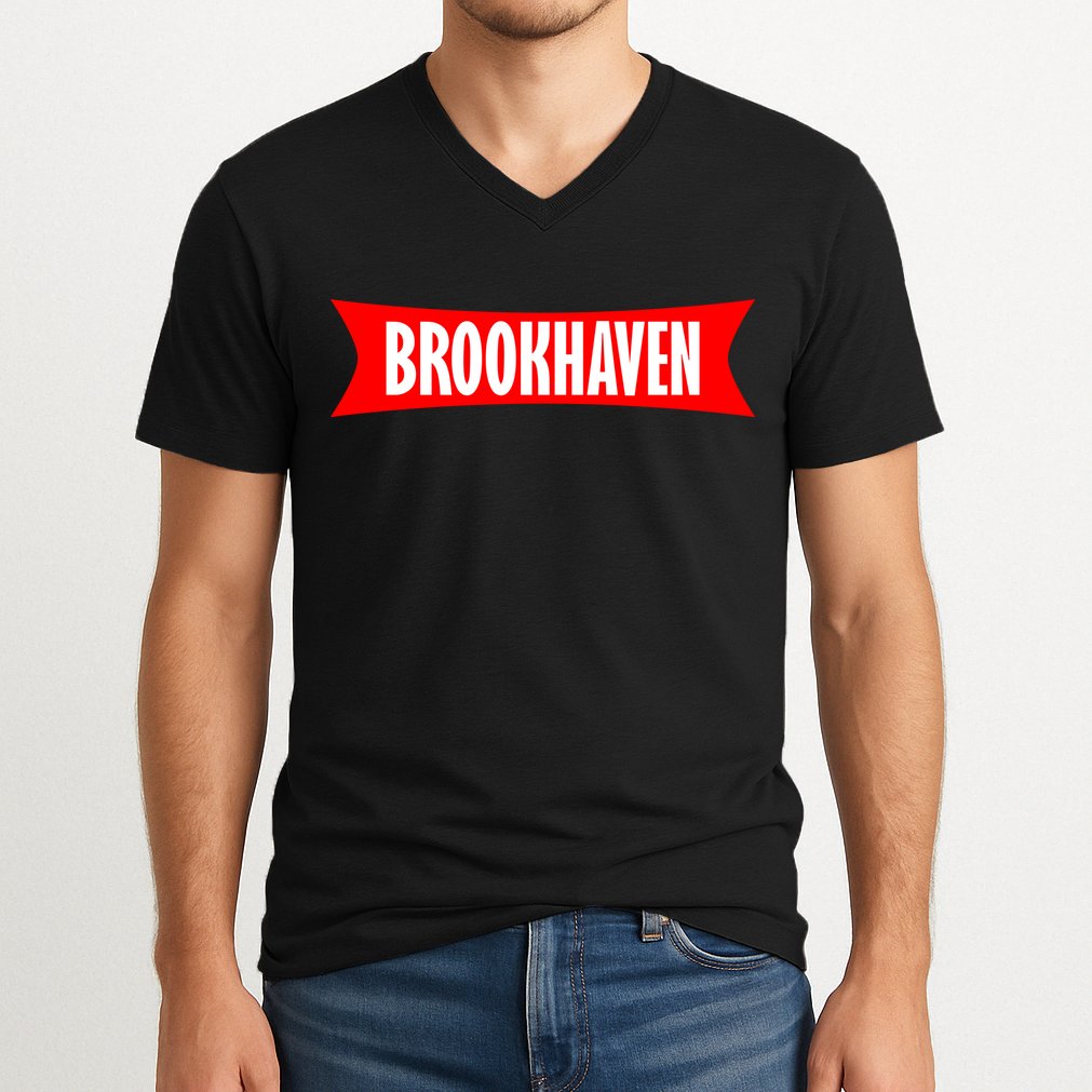 Brookhaven Logo V-Neck T-Shirt