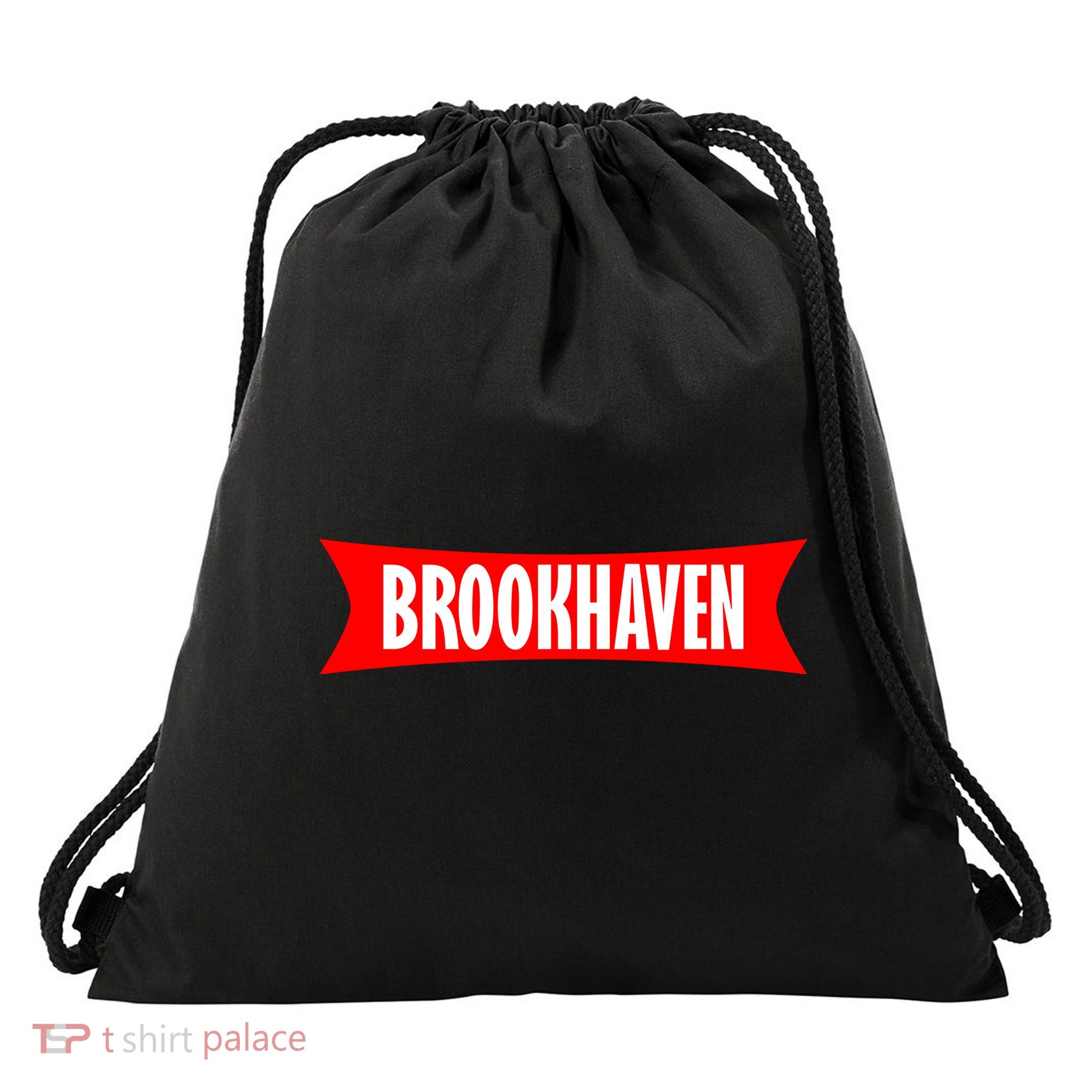 Brookhaven Logo Drawstring Bag