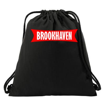 Brookhaven Logo Drawstring Bag