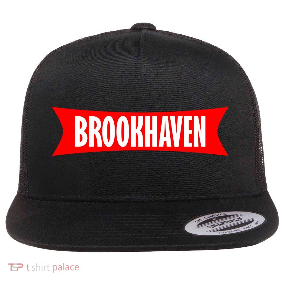 Brookhaven Logo Flat Bill Trucker Hat
