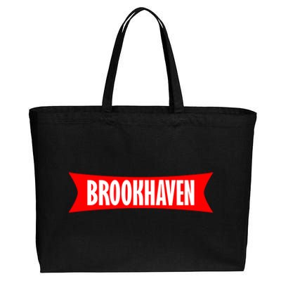 Brookhaven Logo Cotton Canvas Jumbo Tote