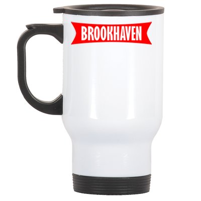 Brookhaven Logo Stainless Steel Travel Mug