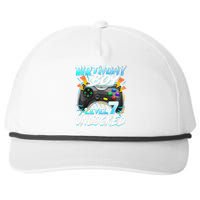 Birthday Level 7 Unlocked Video Game Birthday Party Snapback Five-Panel Rope Hat