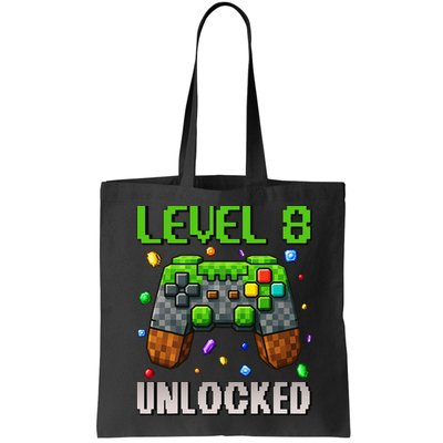 Birthday Level 8 Unlocked 8th Birthday Game Pixel Gift Bag