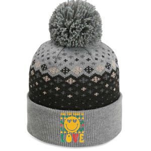 Black love and peace Apparel during the Black History Month. The Baniff Cuffed Pom Beanie