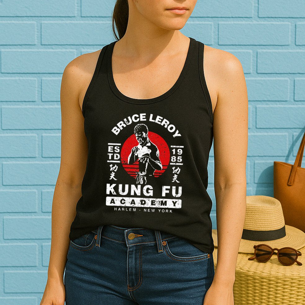 Bruce Leroy Academy  Womens Tank Top