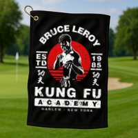 Bruce Leroy Academy  Golf Towel