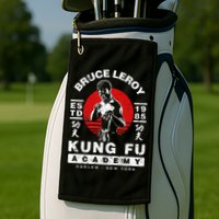 Bruce Leroy Academy  Golf Towel